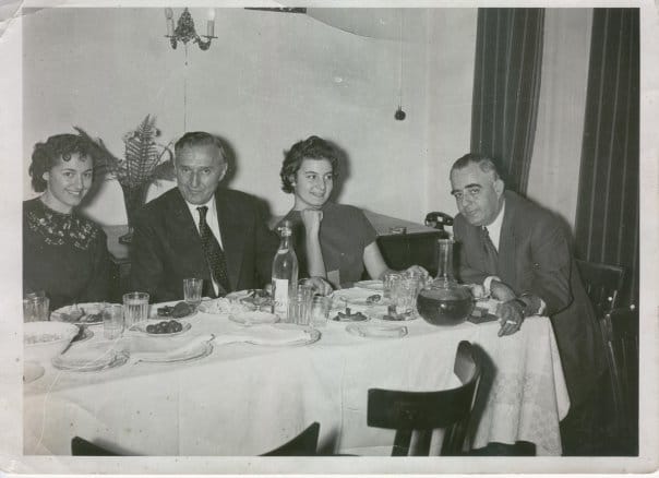 Με την μαθητριά του Μάρθα Καραγιάννη