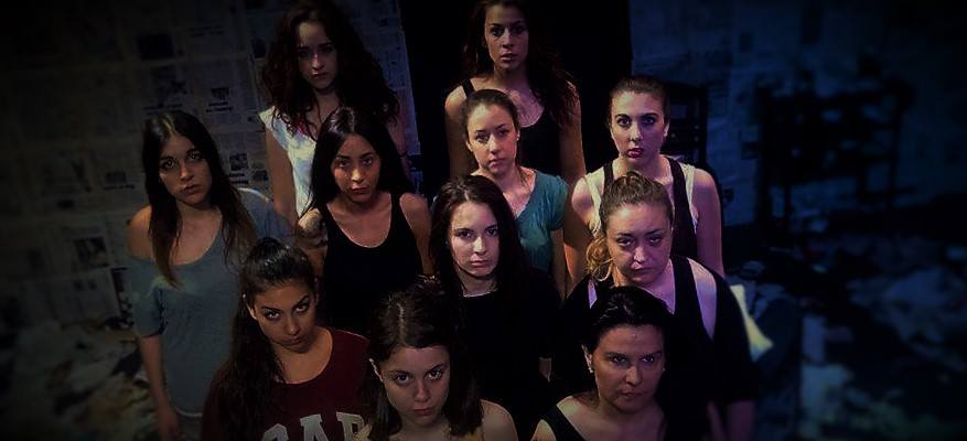  “Παράσιτα” της Βίβιεν Φράντσμαν, Θέατρο Έναστρον, παρουσίαση δεύτερου έτους 2015-2016.